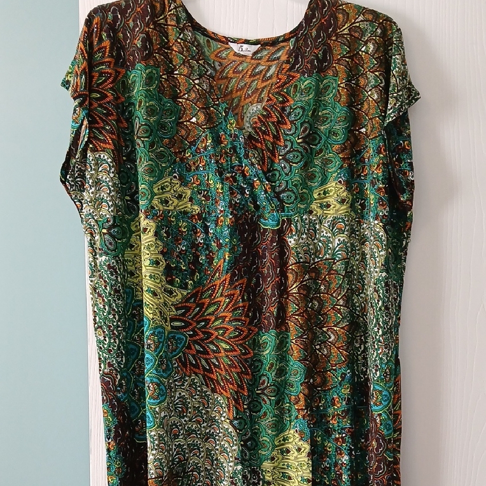 5th & Love Multicolor Patterned Tunic/Dress